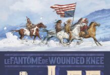 Couverture Lee Horn Le Fantôme de Wounded Knee Thirault Mezzomo Glénat