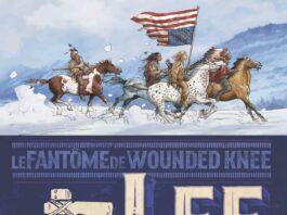 Couverture Lee Horn Le Fantôme de Wounded Knee Thirault Mezzomo Glénat