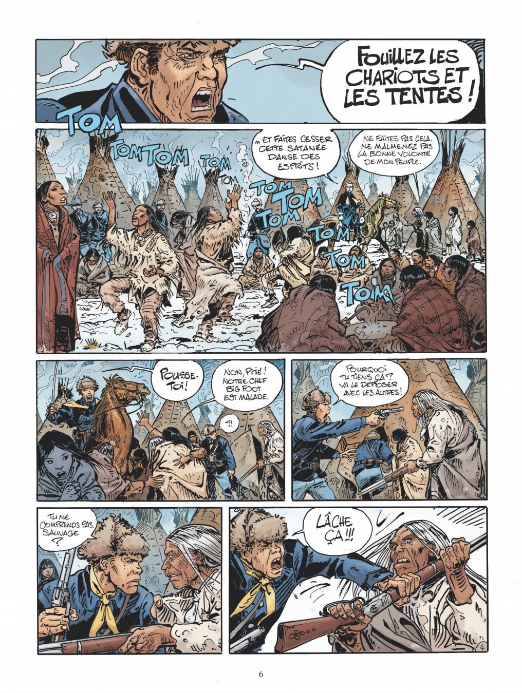Planche intérieure Lee Horn Thirault Mezzomo Glénat
