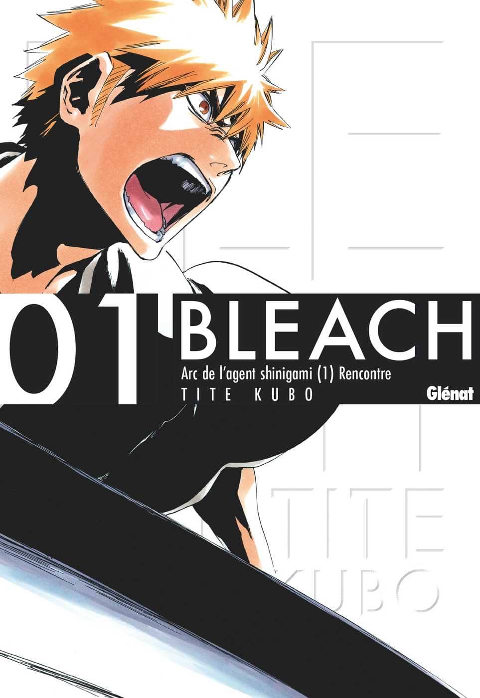 Couverture Bleach Deluxe tome 1 Tite Kubo Glénat Manga