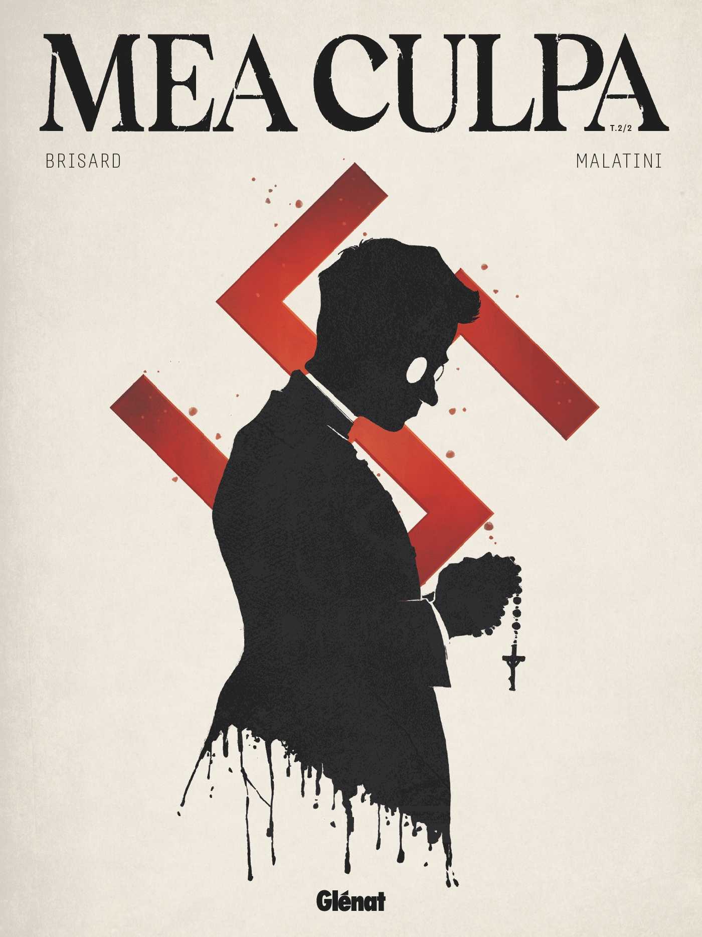 Couverture Mea Culpa tome 2 La Chute Brisard Malatini Glénat