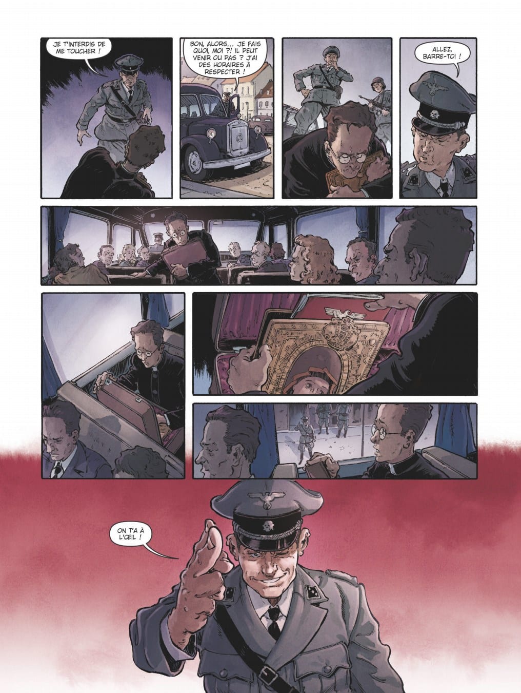 Planche intérieure Mea Culpa tome 2 Brisard Malatini Glénat