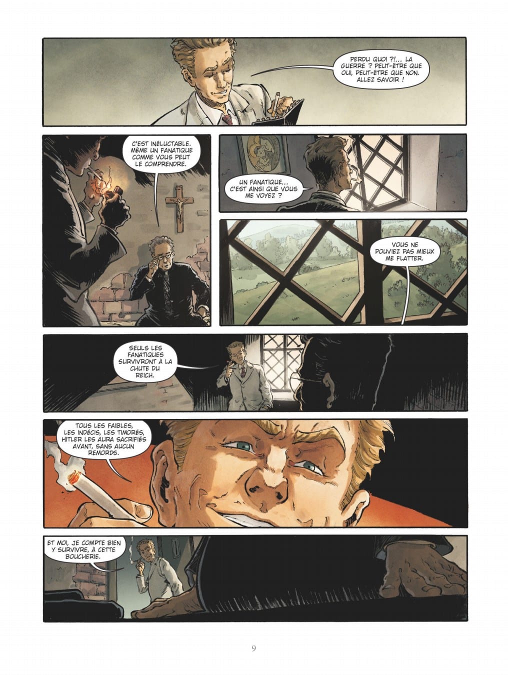 Planche intérieure Mea Culpa tome 2 Brisard Malatini Glénat