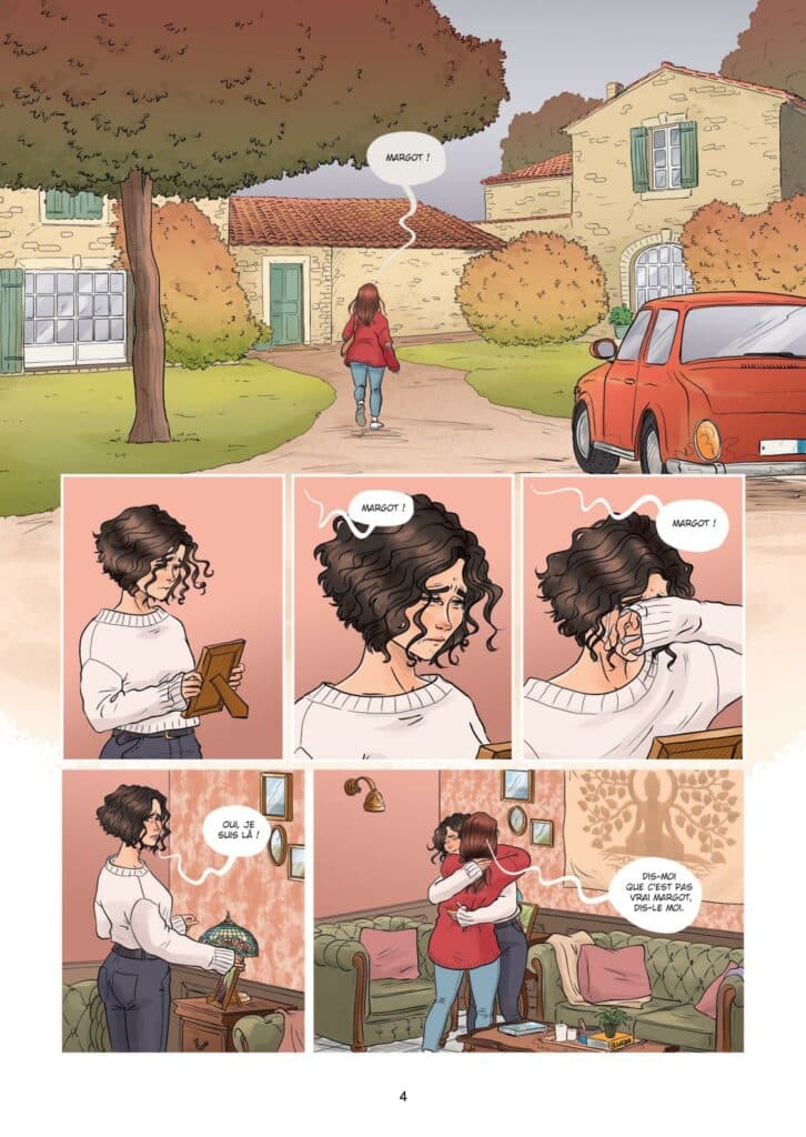 Planche intérieure Nous sommes ici tous réunis Carbone Sophie Ruffieux Soleil