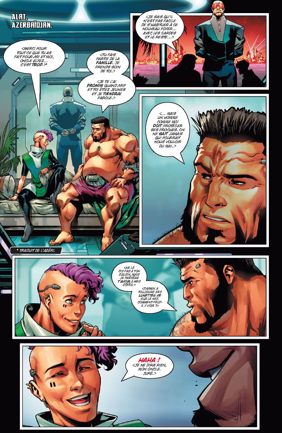 Planche intérieure Rat City T2 Erica Schultz Zé Carlos Delcourt