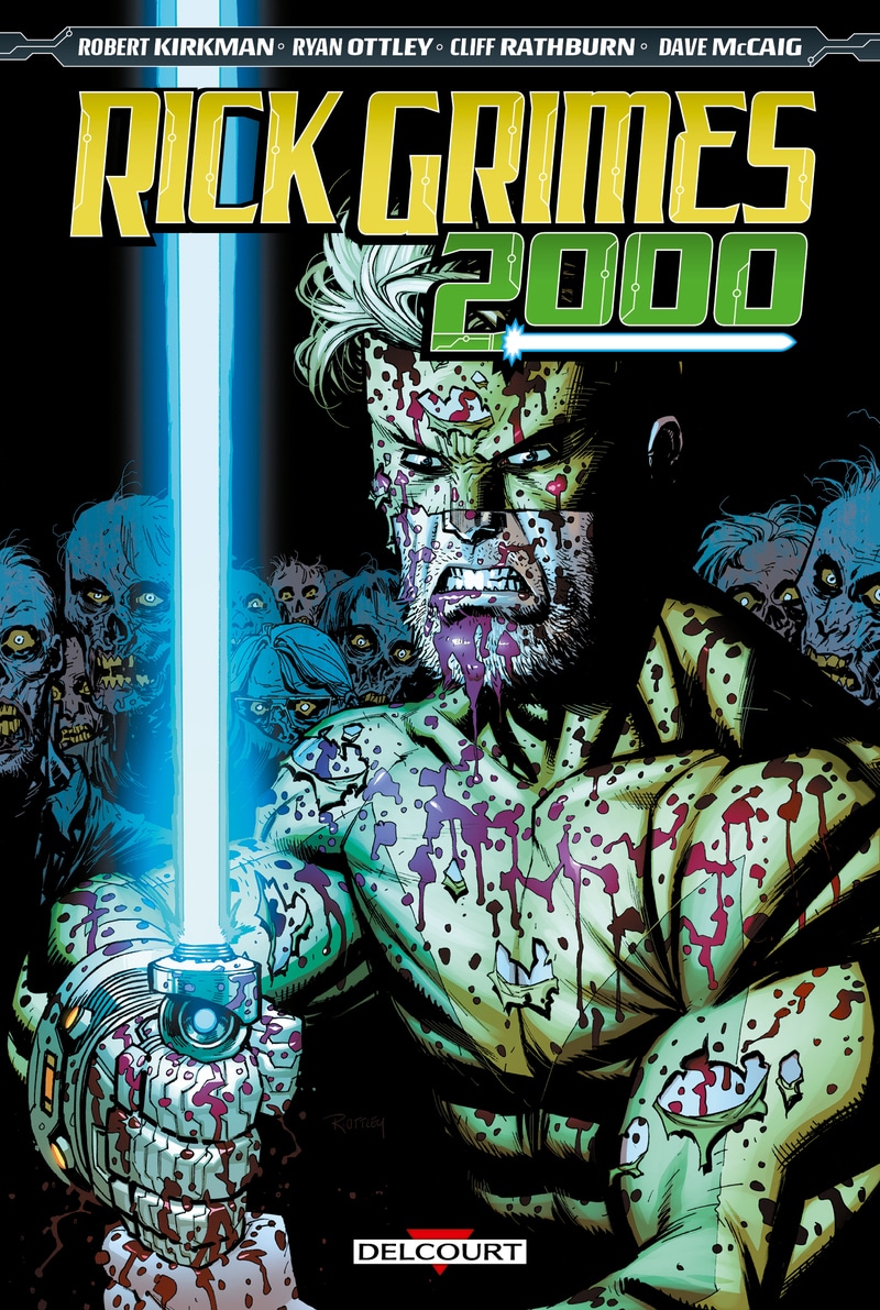 Couverture Rick Grimes 2000 Kirkman Ottley Delcourt