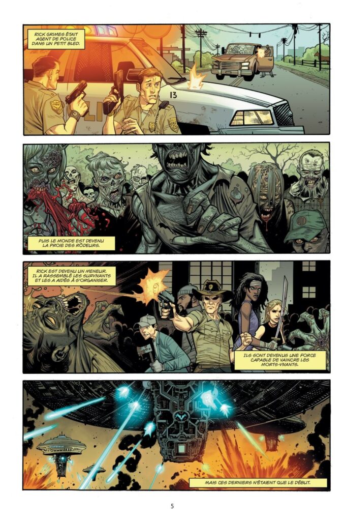 Planche intérieure Rick Grimes 2000 Kirkman Ottley Delcourt