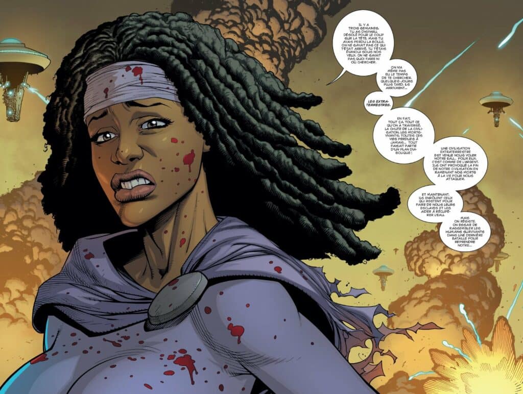 Planche intérieure Rick Grimes 2000 Kirkman Ottley Delcourt