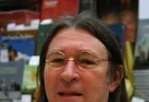 Rodolphe, scénariste de bande dessinée, au festival Quai des Bulles de Saint-Malo en 2008