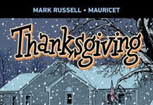 Couverture Thanksgiving Mark Russell Mauricet Delcourt