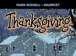 Couverture Thanksgiving Mark Russell Mauricet Delcourt