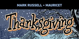 Couverture Thanksgiving Mark Russell Mauricet Delcourt