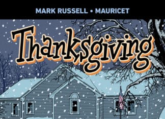 Couverture Thanksgiving Mark Russell Mauricet Delcourt