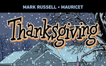 Couverture Thanksgiving Mark Russell Mauricet Delcourt