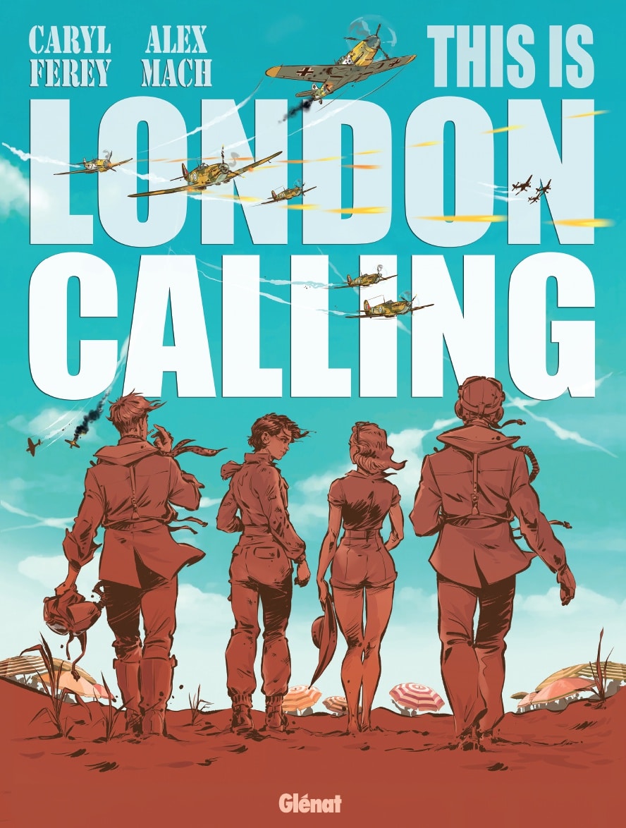 Couverture This Is London Calling Férey Mach Glénat