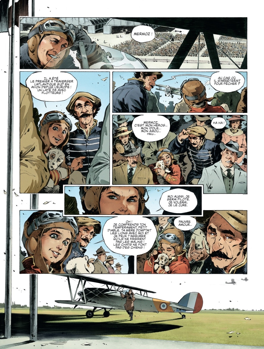 Planche intérieure This Is London Calling Férey Mach Glénat