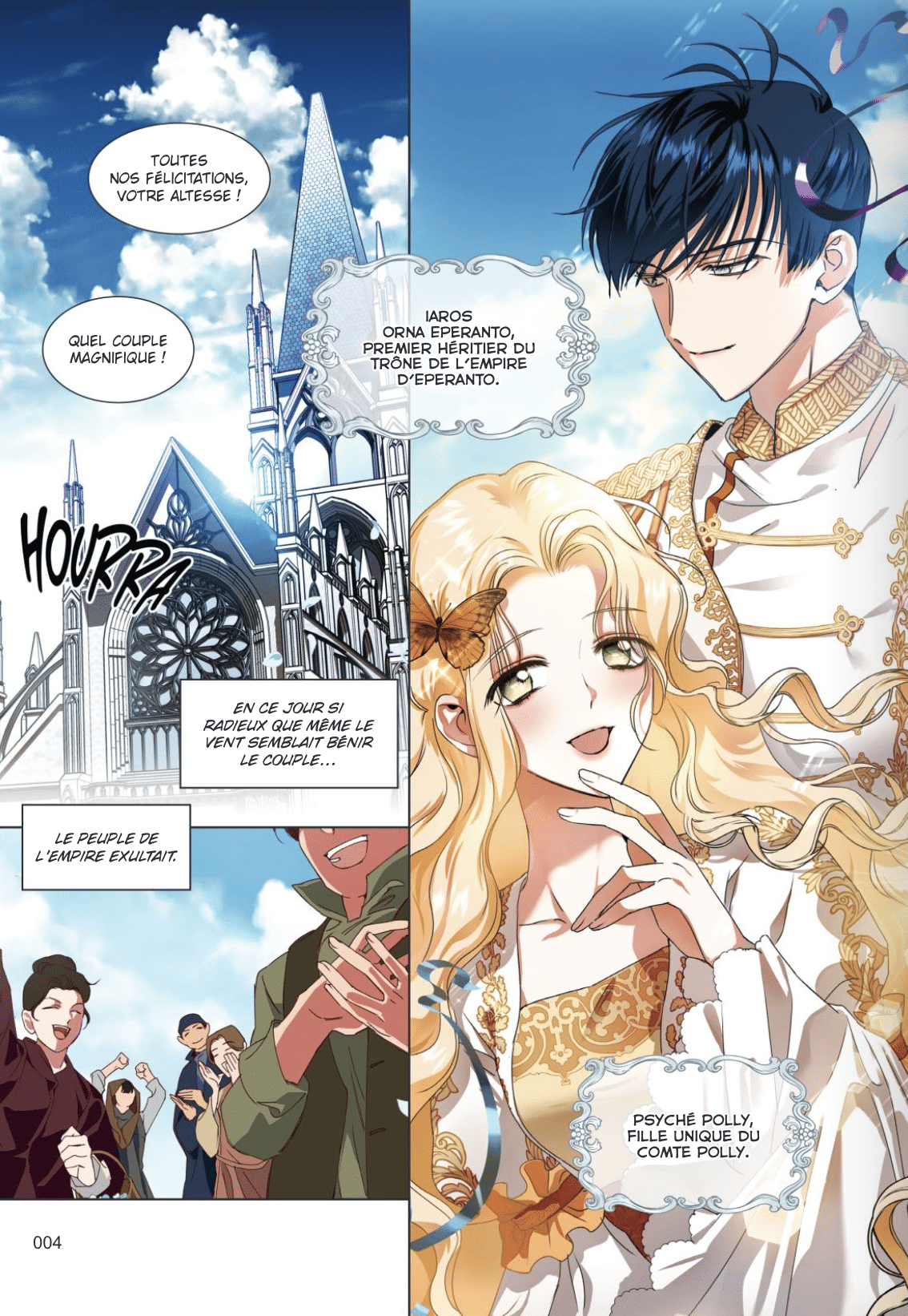 Planche intérieure Your Throne La Duchesse déchue Sam Kbooks