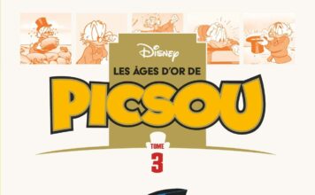 Couverture [BD] Les Âges d'or de Picsou T3, par un collectif Disney (Glénat)