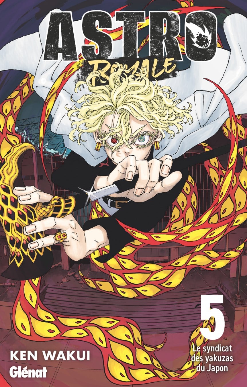Couverture Astro Royale T5 Ken Wakui Glénat Manga