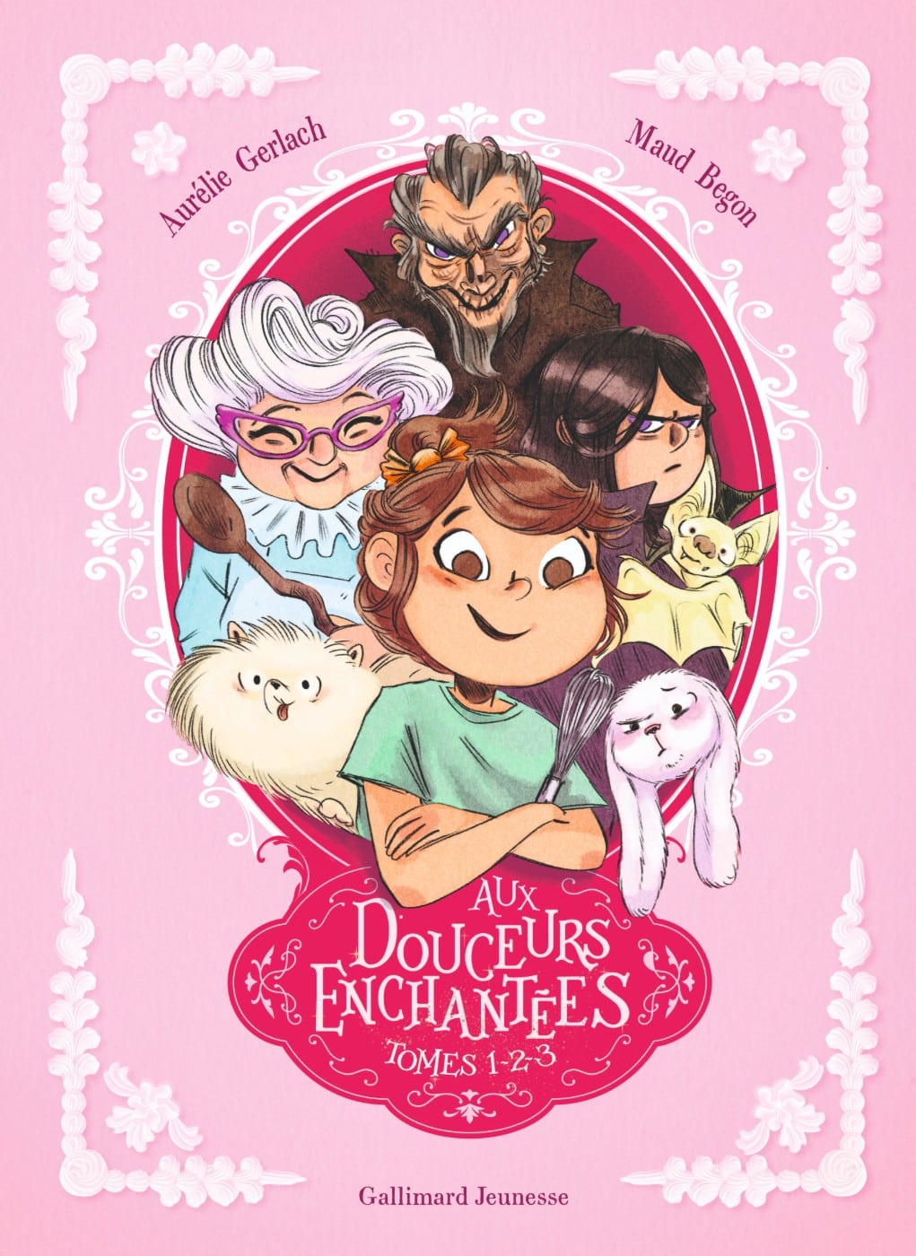 Couverture Aux douceurs enchantées Intégrale 1 Gerlach Begon Gallimard Jeunesse