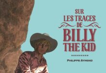 Couverture [BD] Sur les traces de Billy the Kid, de Philippe Aymond (Glénat)