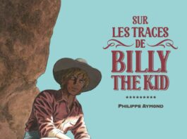 Couverture [BD] Sur les traces de Billy the Kid, de Philippe Aymond (Glénat)