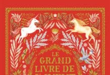 Couverture Le grand livre de l'Avent des Licornes Gallimard Jeunesse