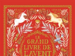 Couverture Le grand livre de l'Avent des Licornes Gallimard Jeunesse
