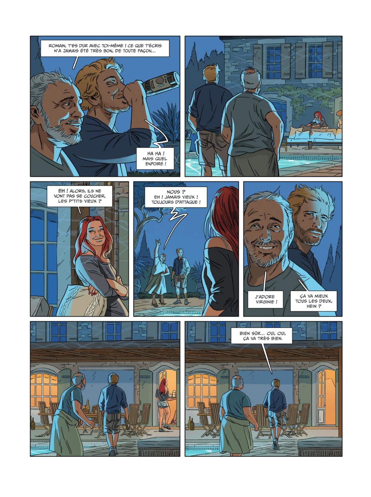 Planche intérieure Insolente T1 Jim Rémi Torregrossa Delcourt