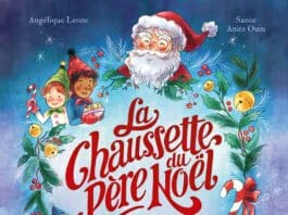 Couverture La Chaussette du Père Noël Angélique Leone Sanoe Anita Oum Gallimard Jeunesse