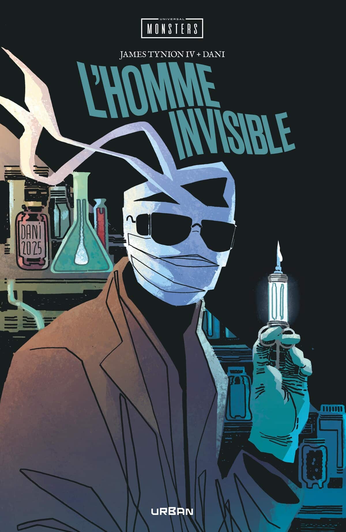 Couverture L'Homme invisible James Tynion IV Dani Urban Comics Universal Monsters