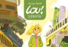 Couverture Lou ! Sonata T3 Cartes sur table Julien Neel Glénat