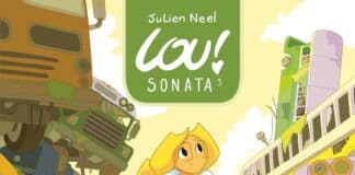 Couverture Lou ! Sonata T3 Cartes sur table Julien Neel Glénat
