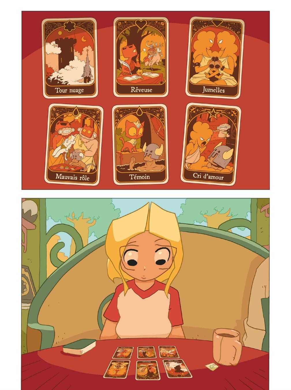 Planche intérieure Lou ! Sonata T3 Julien Neel Glénat