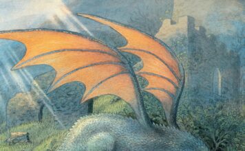Couverture Mon ami le dragon Briony May Smith Gallimard Jeunesse