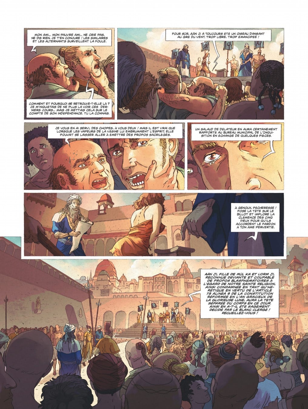 Planche intérieure Obscurantis T1 Convard Falque Glénat