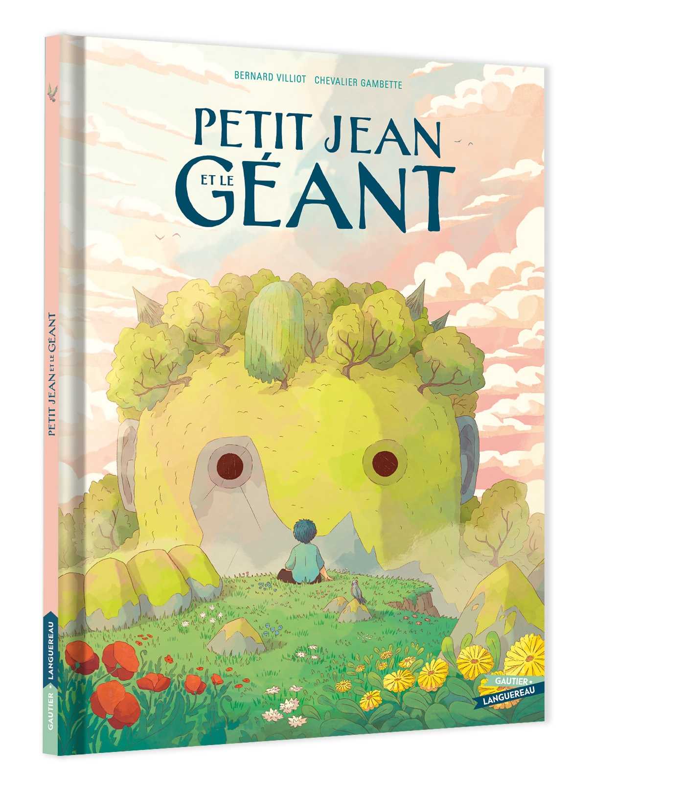 Couverture Petit Jean et le Géant Bernard Villiot Chevalier Gambette Gautier-Languereau