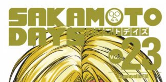 Couverture Sakamoto Days T23 Yuto Suzuki Glénat Manga
