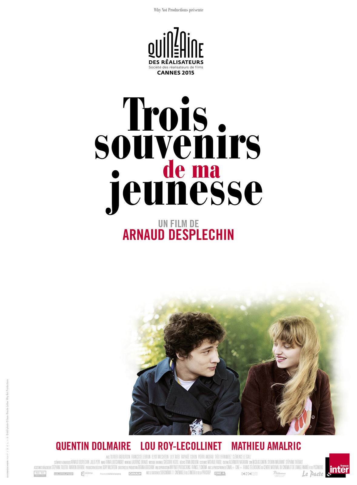 Trois souvenirs de ma jeunesse, un film d’Arnaud Desplechin (DVD)