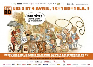 48h BD 2015 : programme de la course aux BD des 3 et 4 avril 2015 48h BD