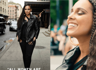 Alicia Keys présente la nouvelle collection femmes Levi’s ! (#ad) Alicia Keys Levi's