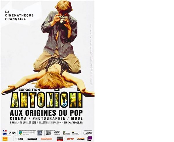 ANTONIONI : aux origines du pop Cinéma du 9 avril au 19 juillet 2015, à La Cinémathèque française