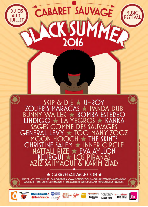 Le Black Summer Festival s’invite au Cabaret Sauvage cet été