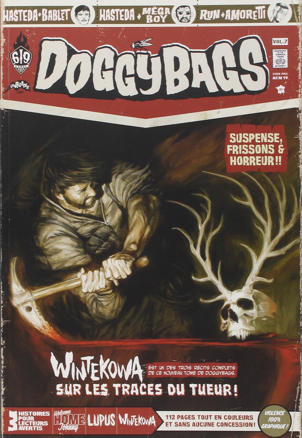 DoggyBags, tome 7 : quand le comics frenchy éclabousse (Ankama)