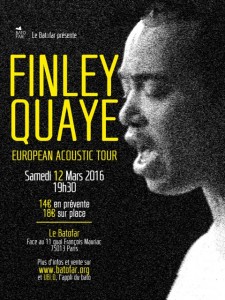 Concours : gagnez des places pour le concert de Finley Quaye au Batofar (Paris)