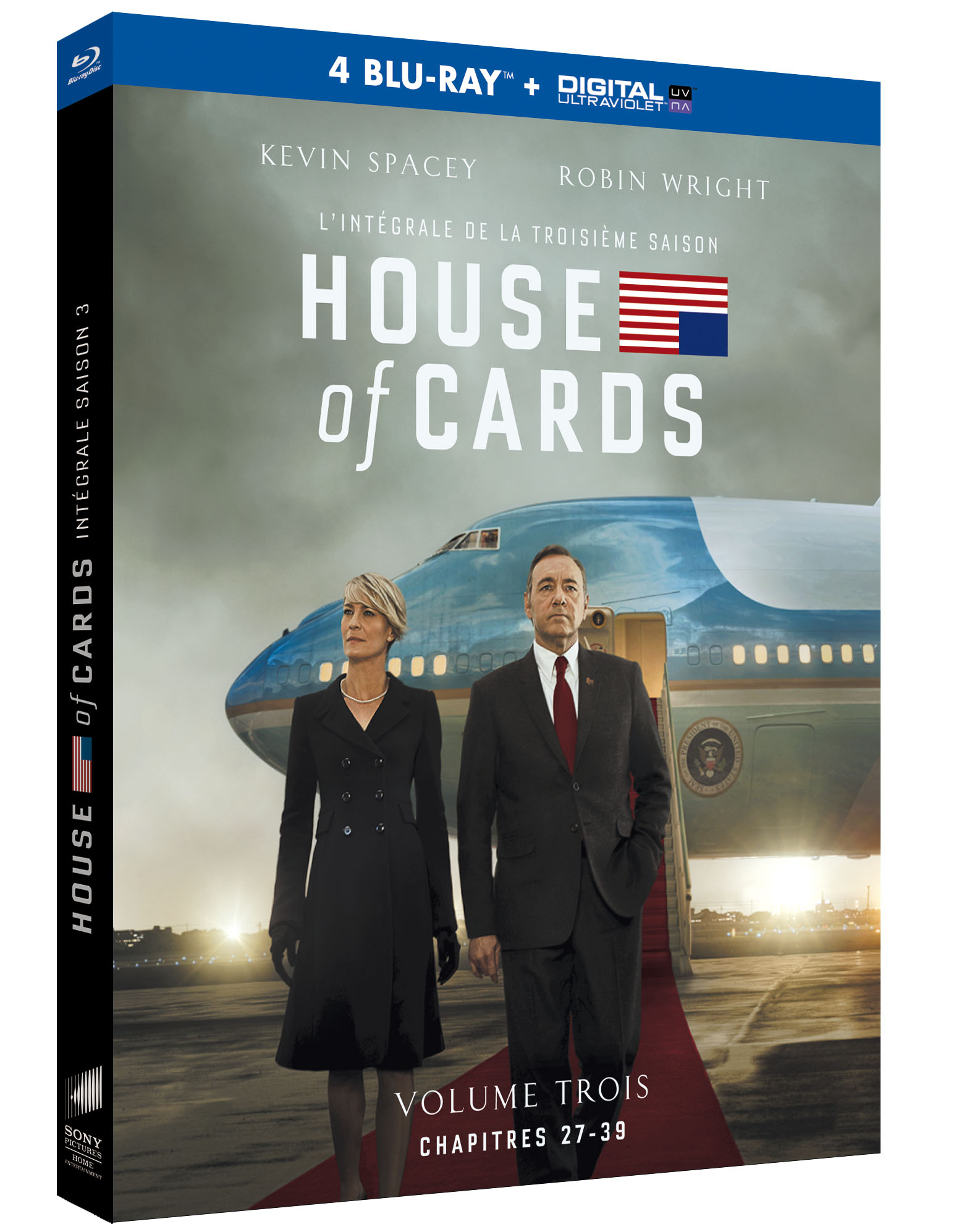House Of Cards, saison 3 disponible en Blu-Ray et DVD