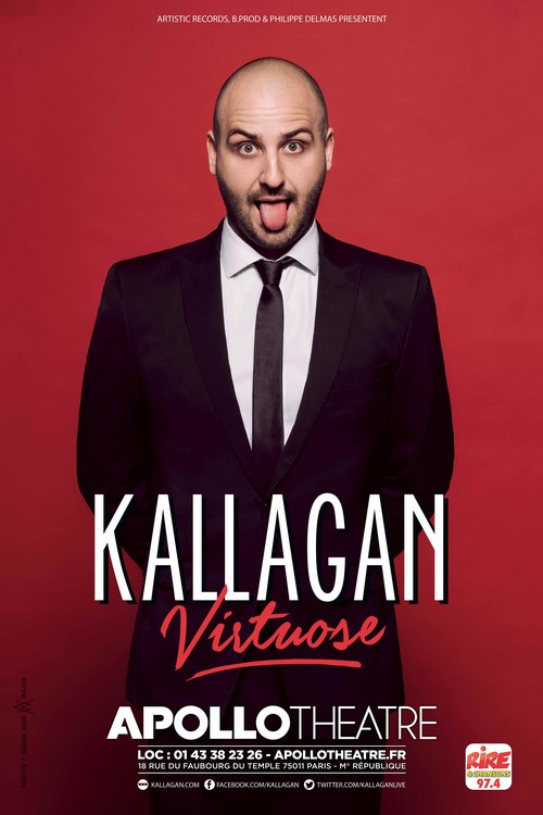 Kallagan : un one-man show sauce sexuelle à l’Apollo Théâtre