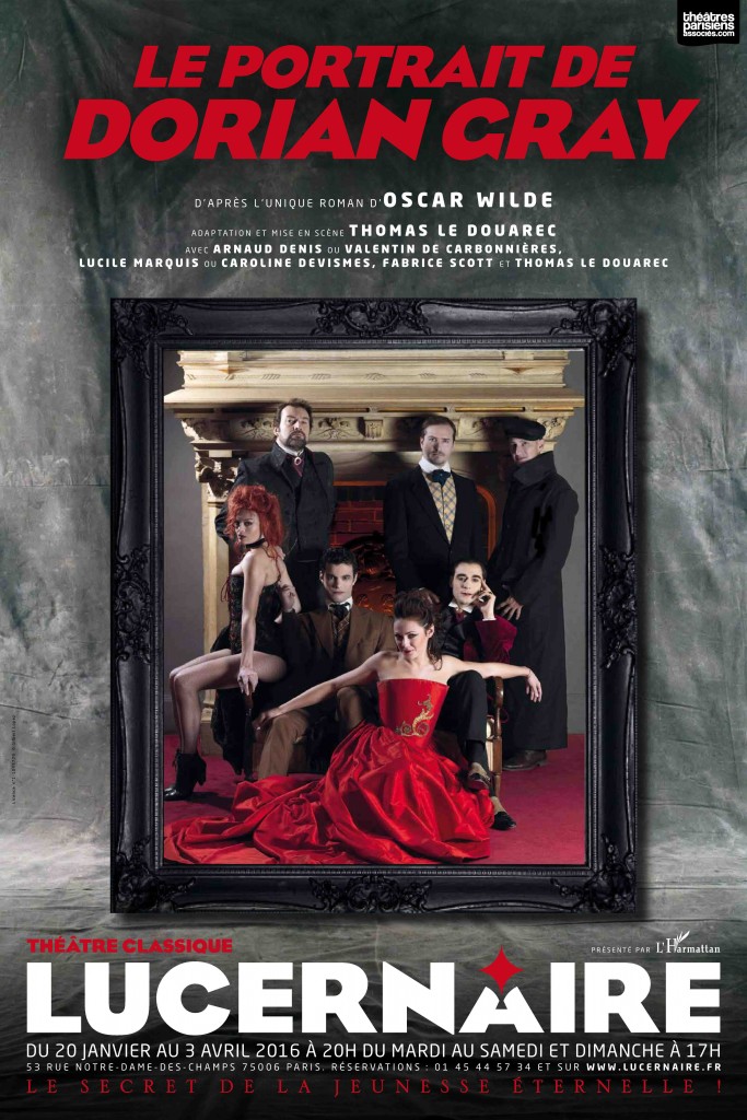 Le Portrait de Dorian Gray, adaptation diabolique au Théâtre Lucernaire