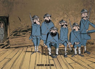 Les Poilus tome 1 une BD de Bouzard Fluide Glacial