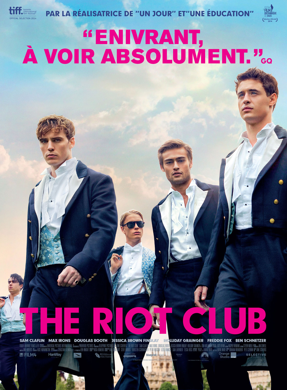 The Riot Club, un film de Lone Scherfig (DVD)